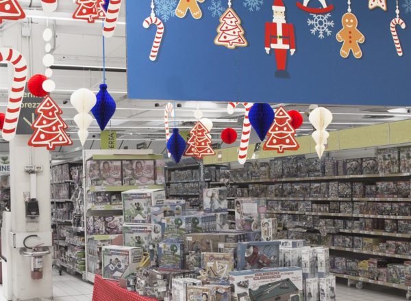 Tabellone con decorazioni