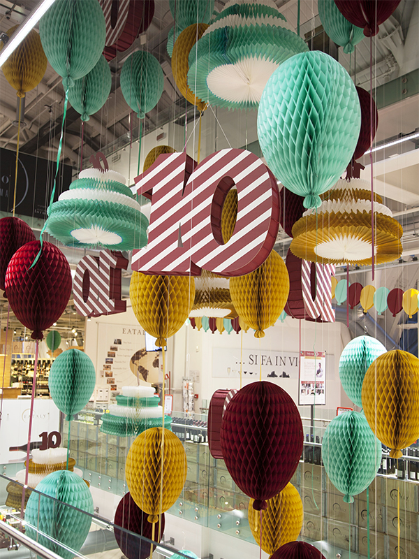 ALLESTIMENTO EATALY ROMA